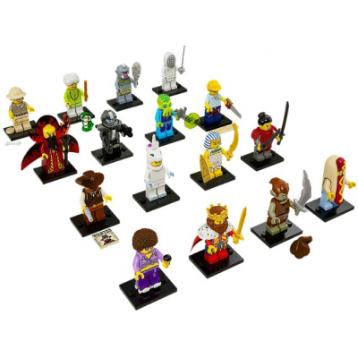 LEGO MINIFIGS SERIE 13 -Serie Complete 16 minifgs 2015